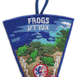 Passover 2016 “Frogs Plague” patch