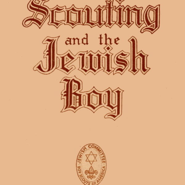 Scouting and the Jewish Boy - 1949 Digital Download