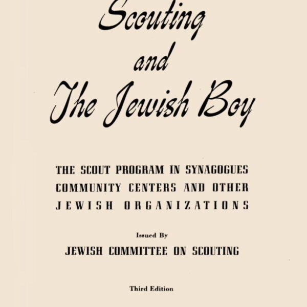 Scouting and the Jewish Boy - 3rd. ed. 1954 Digital Download
