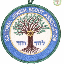 National Jewish Scout Association patch/rocker/pin and annual youth membership