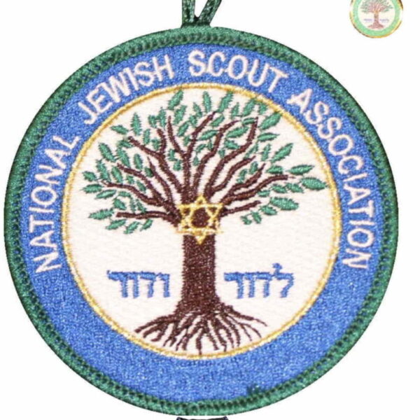 National Jewish Scout Association patch/rocker/pin and annual youth membership